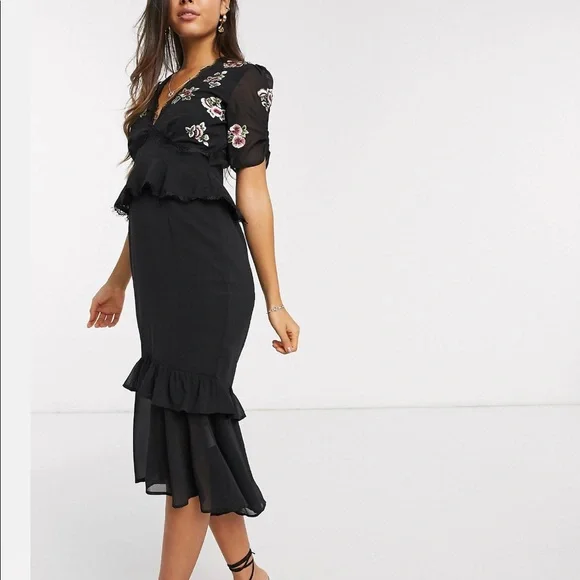 Hope & Ivy | Dresses | Hope Ivy Embroidered Peplum Waist Dress | Poshmark Hope & Ivy | Dresses | Hope Ivy Embroidered Peplum Waist Dress | Poshmark
